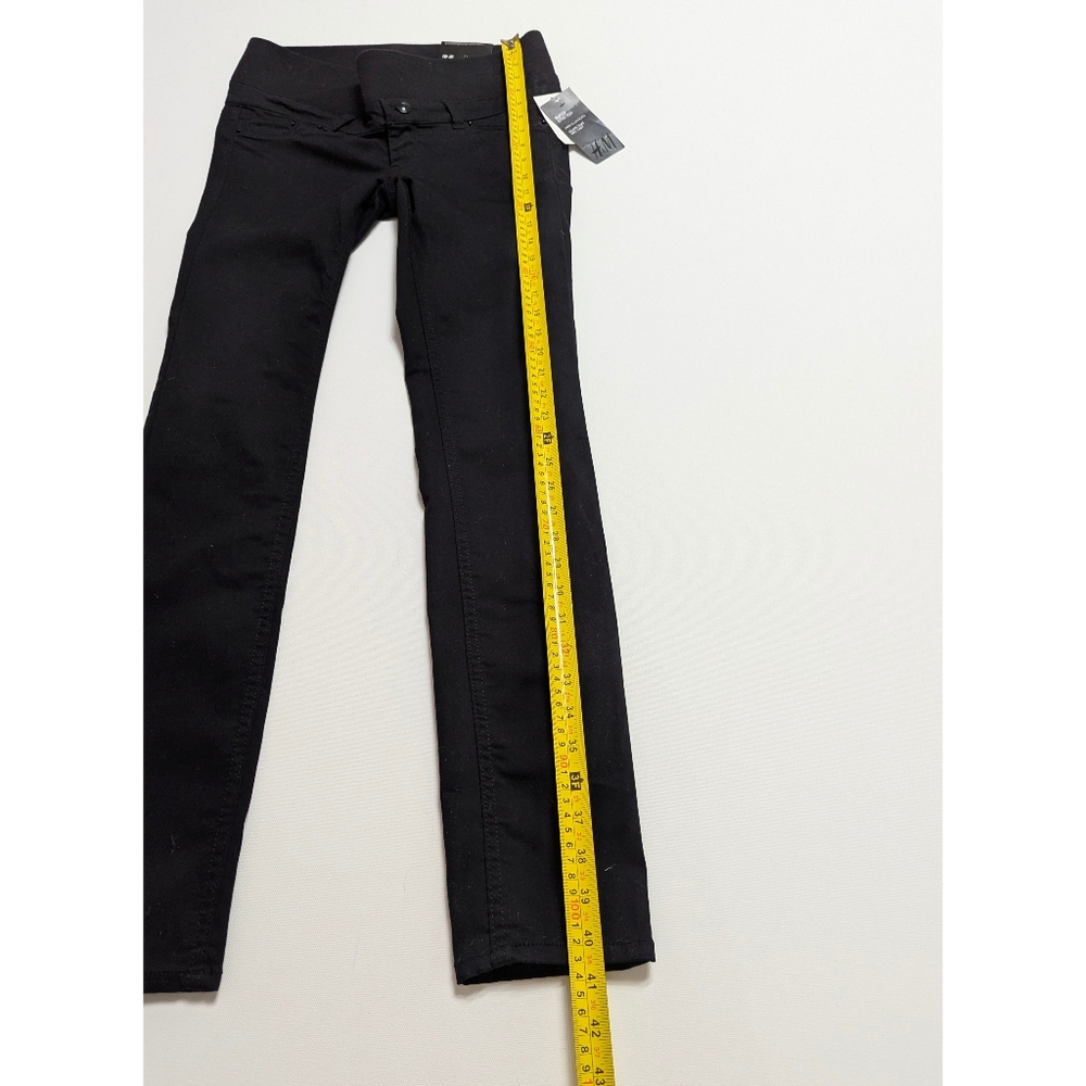 H&M MAMA Super Stretch Black Slim Leg Maternity Pants Size 6 - Picture 14 of 15
